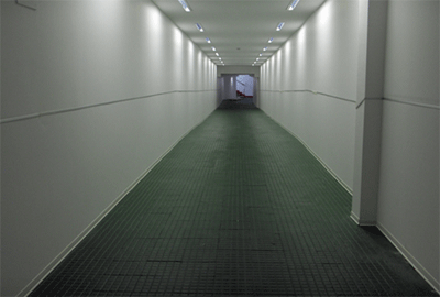 foto tunnel stadio dopo