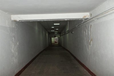 foto tunnel stadio prima